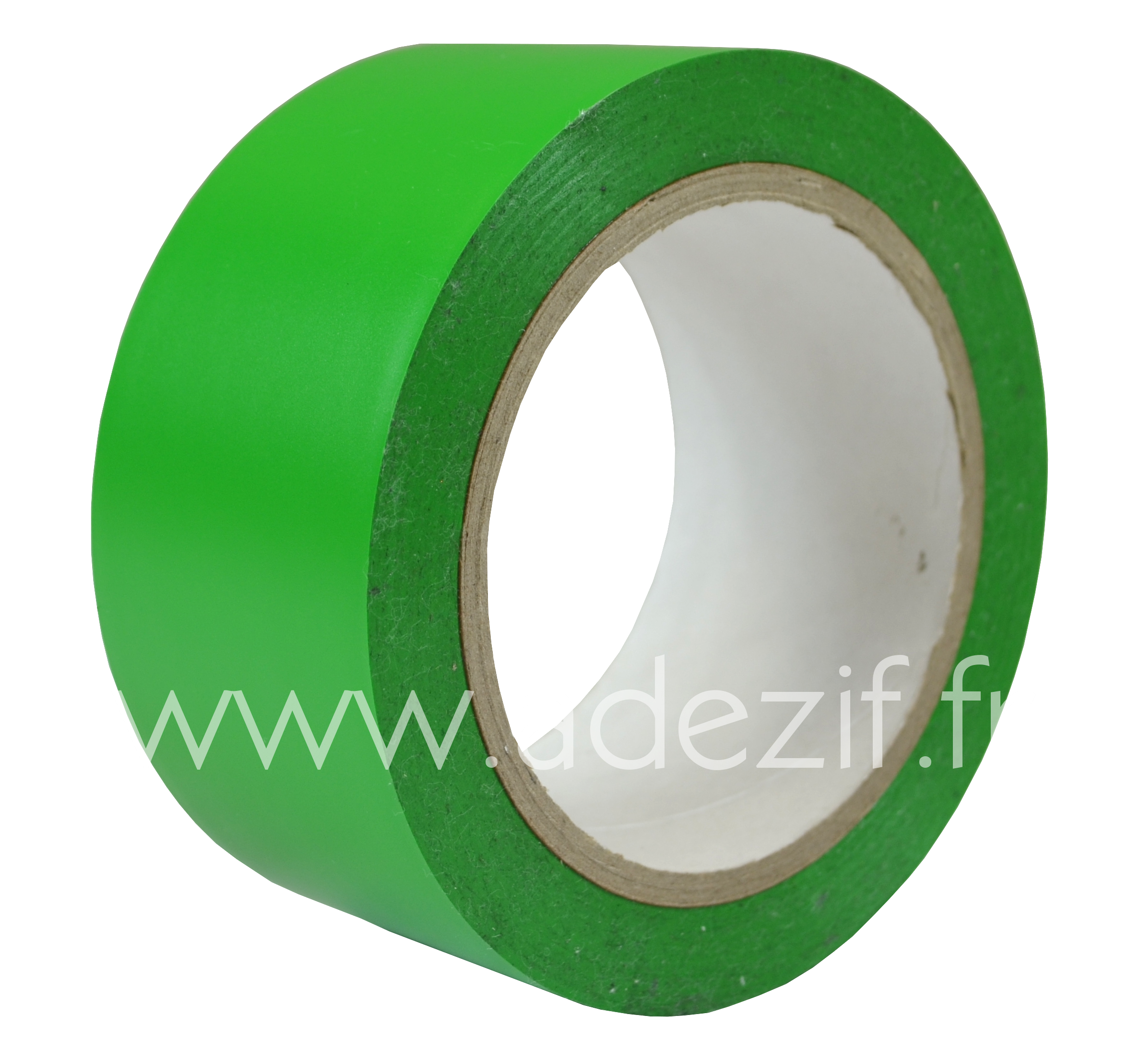 Ruban adhésif simple face PVC vert pour marquage défibrillateur TESA 4169