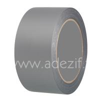 Ruban adhésif simple face PVC gris pour marquage béton 