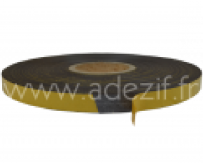 ruban adhésif magnétique marque ADEZIF AM250 couleur brun, protecteur jaune