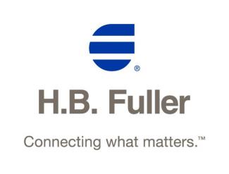 Logo HB Fuller partenaire et fournisseur de colles et adhésifs pour Adezif