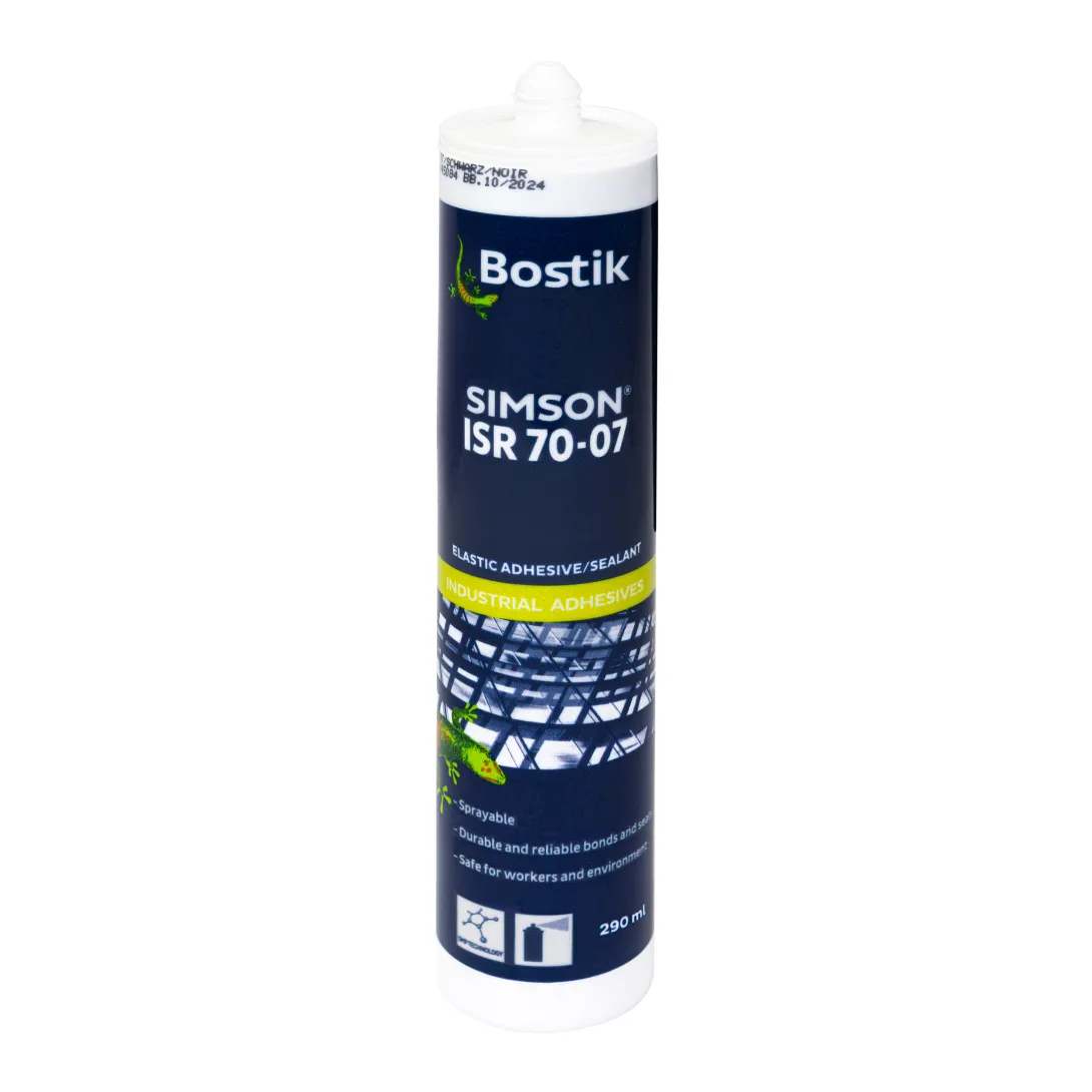 mastic écologique Bostik ISR 70-07 sans isocyanate en spray pour joints et soudures industrielles