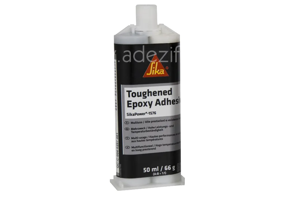 colle epoxy SIKAPOWER 1576 cartouche 50 ml pour pistolet EPX