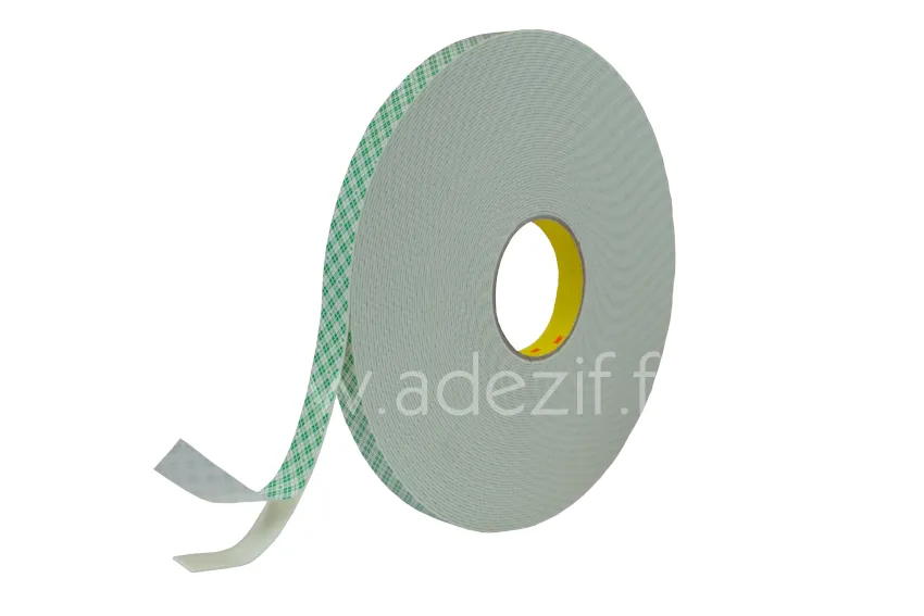 3M 4026 Adhésif mousse double face blanc