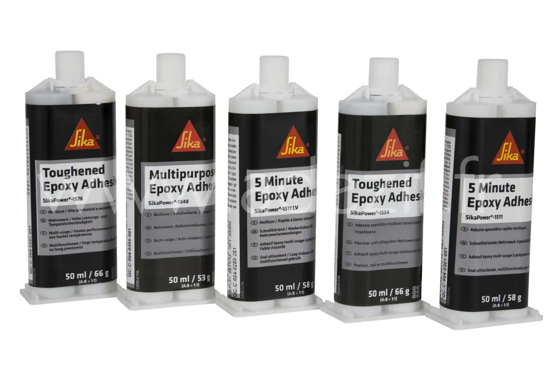 Gamme de colles epoxy Sika Sikapower
