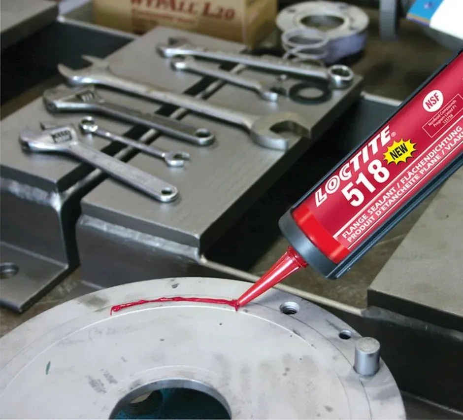 joint liquide d’étanchéité plane anaérobie LOCTITE 518 pour assemblage rigide