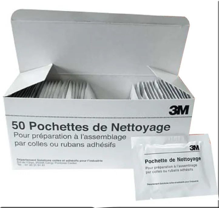 boîte de 50 pochettes de nettoyage 3M
