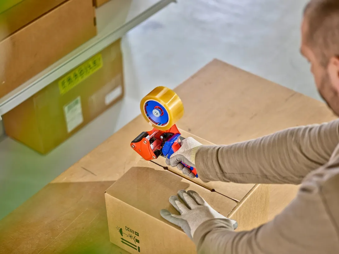 ruban adhésif Tesa écologique 100% recyclable pour fermeture carton