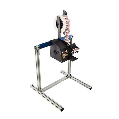 Distributeur automatique de pièce découpées adhésives et étiquettes Adezif DAA50 Labelmoto LD3000